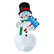 GEMMY INDUSTRIES Gemmy Industries 86235 Animated Air Blown Shivering Snowman Inflatable Yard Decoration 194760